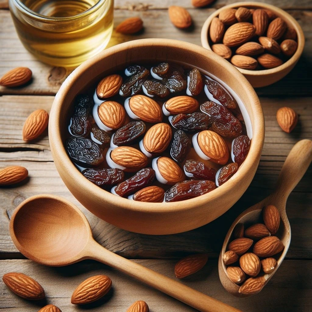 almonds and raisins for migraine