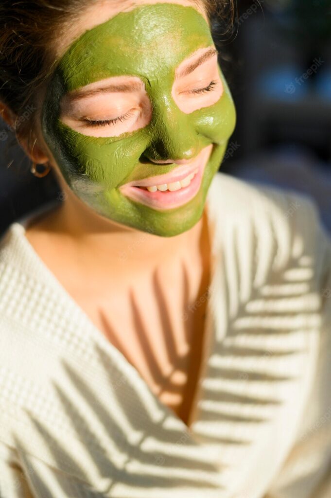 Neem face mask for beauty in ayurveda